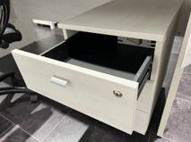 Bureau met kasten ARCHIVOS ARMARIOS - Nieve malla C-GBE-AA-BUR1