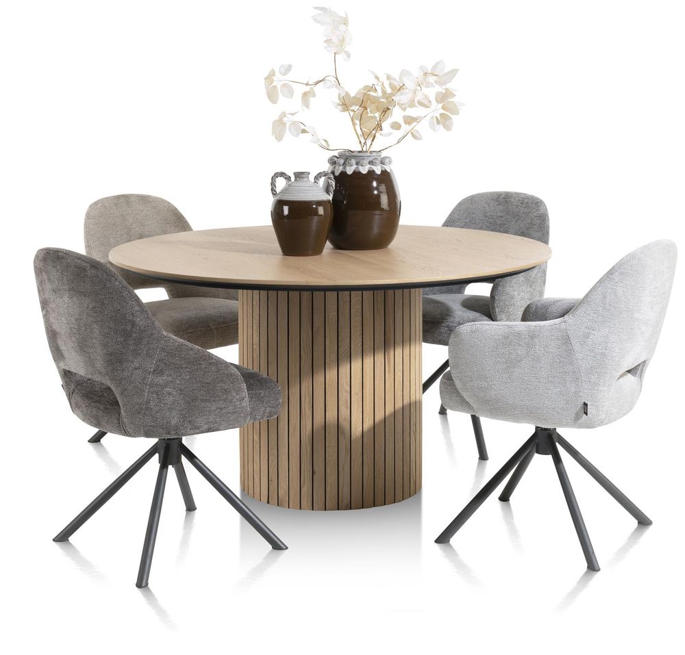 Armstoel draaibaar NIKOLAS - Champagne HEH 48678CPG