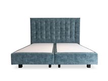 Boxspring inclusief hoofdbord HILTON - Blauw EFL HI HB200