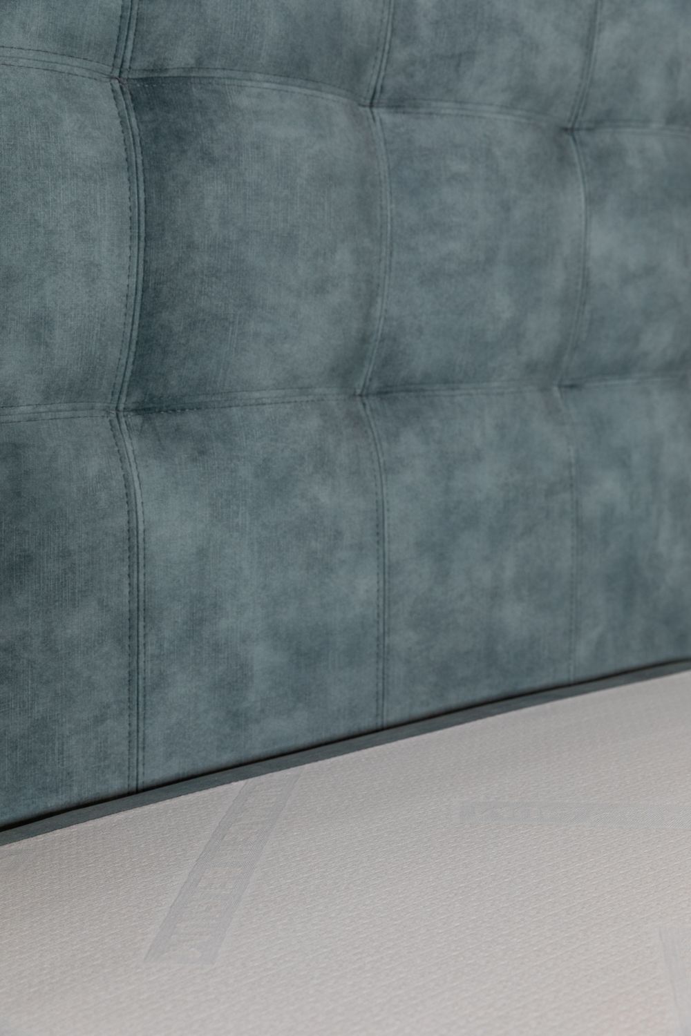 Boxspring inclusief hoofdbord HILTON - Blauw EFL HI HB200