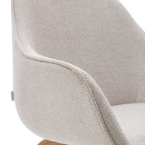 Eetkamerstoel ALELI - Beige KAV C0100008BF12