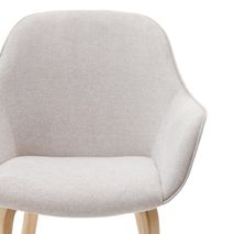 Eetkamerstoel ALELI - Beige KAV C0100008BF12