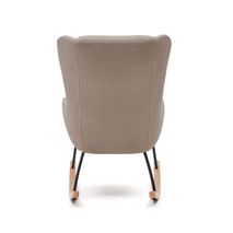 Schommelstoel MAUSTIN - Beige chenille KAV S0900016JJ11