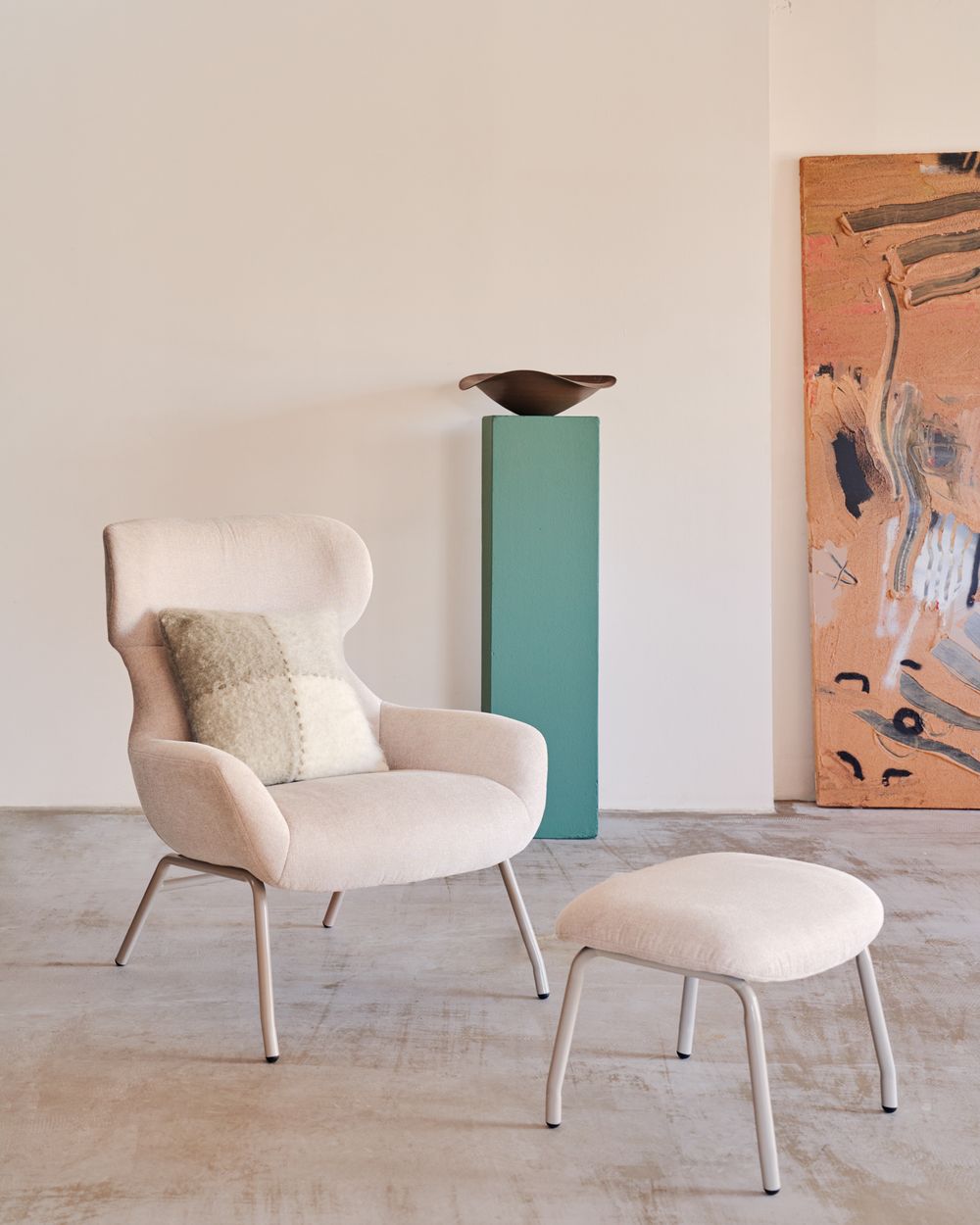 Fauteuil BELINA - Lichtbruin KAV S0900040BF12