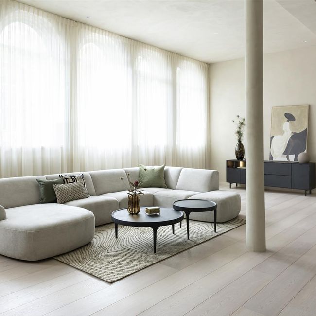 Salontafel XILVO L - Zwart