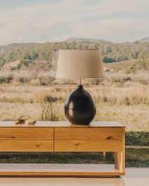 Tafellamp FOIXA - Zwart KAV L0300019RR01