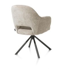 Armstoel draaibaar NIKOLAS - Champagne HEH 48678CPG