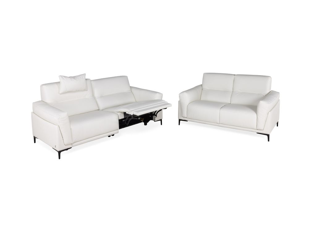 2-zit OSCAR - Wit leder CAL-156-000044-BBP370