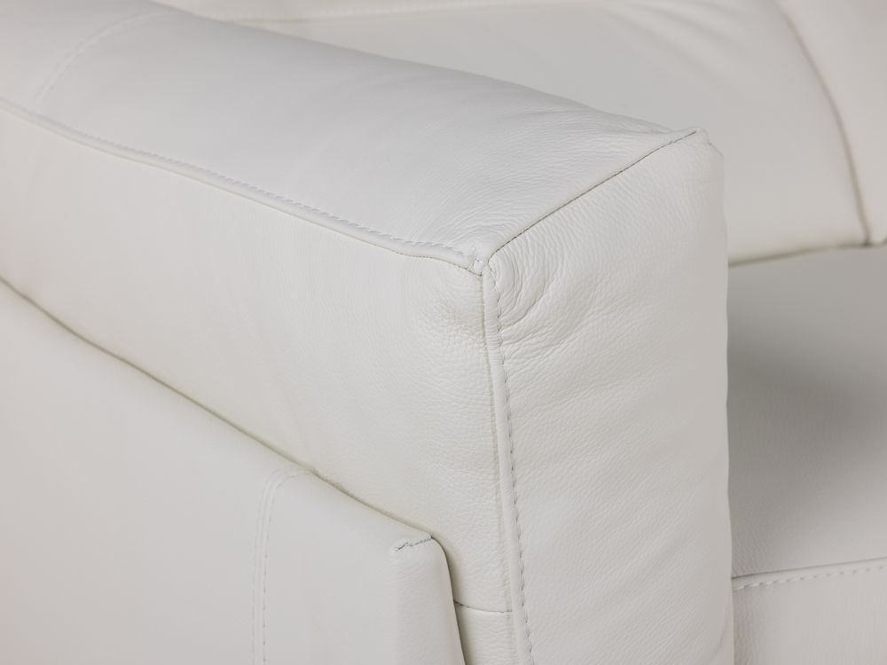 2-zit OSCAR - Wit leder CAL-156-000044-BBP370