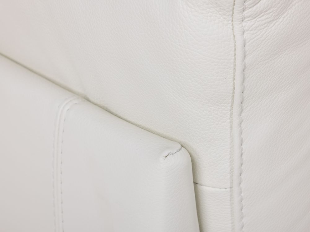 2-zit OSCAR - Wit leder CAL-156-000044-BBP370