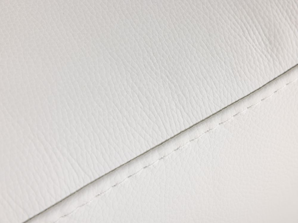 3-zit met relaxen incl. hoofdsteun OSCAR - Wit led C-CAL-OSC-HKS1