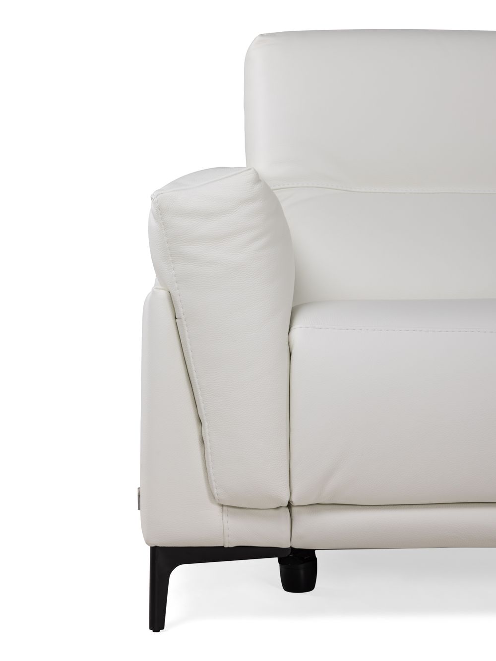 3-zit met relaxen incl. hoofdsteun OSCAR - Wit led C-CAL-OSC-HKS1