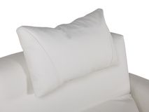 3-zit met relaxen incl. hoofdsteun OSCAR - Wit led C-CAL-OSC-HKS1