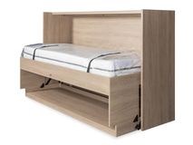 Bureau opklapbed SMART OFFICIO - Wit/eik BNE SM OFB9