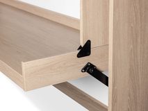 Bureau opklapbed SMART OFFICIO - Wit/eik BNE SM OFB9