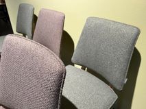 Set 6 eetkamerstoelen FLAIR - Olijf/Lichtbruin C-XOO-48545-0