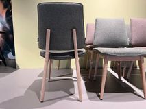 Set 6 eetkamerstoelen FLAIR - Olijf/Lichtbruin C-XOO-48545-0
