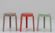 Set 3 krukjes POP - Rood / groen / taupe TRS PO S3