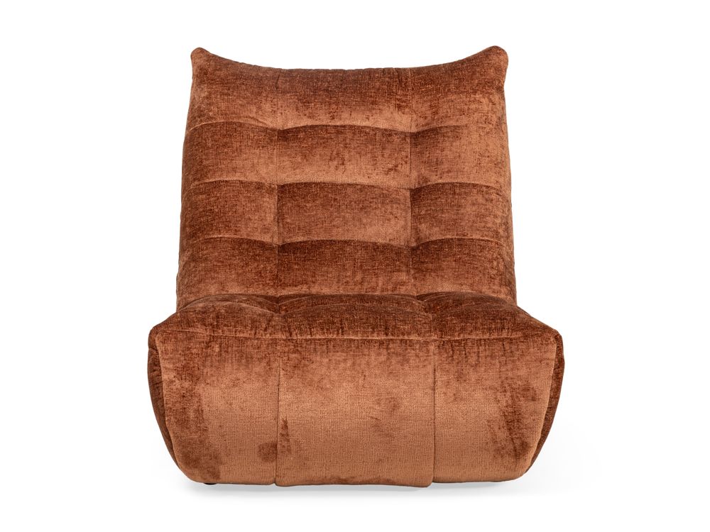 3-zit met longchair en 1-zit SCALO - Terracotta/Wi C-HIM-43-3LB-BC