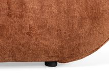 3-zit met longchair en 1-zit SCALO - Terracotta/Wi C-HIM-43-3LB-BC