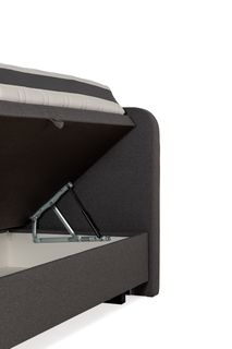 Boxspring BOX38 incl. matrassen - Grijs C-RVR BX38 1820-DG68