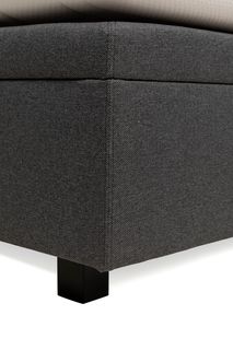 Boxspring BOX38 incl. matrassen - Grijs C-RVR BX38 1820-DG68