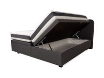 Boxspring BOX38 incl. matrassen - Grijs C-RVR BX38 1820-DG68