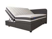 Boxspring BOX38 incl. matrassen - Grijs C-RVR BX38 1820-DG68