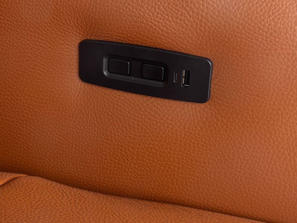 Hoeksalon OTIS - Cognac leder C-BLF-OT-HKS1
