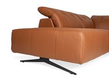 Hoeksalon OTIS - Cognac leder C-BLF-OT-HKS1