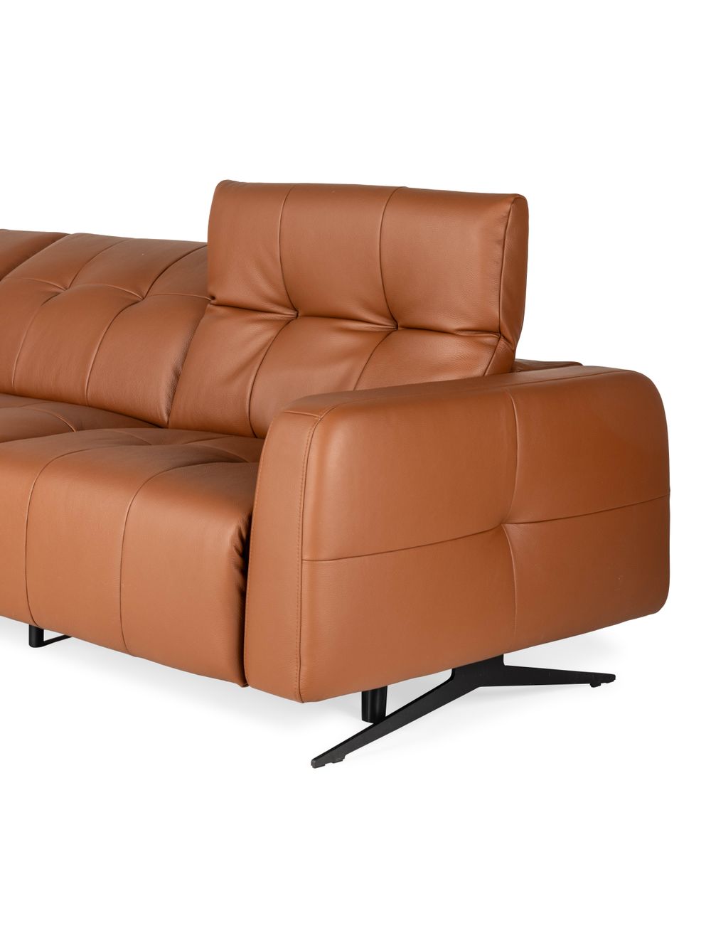 Hoeksalon OTIS - Cognac leder C-BLF-OT-HKS1