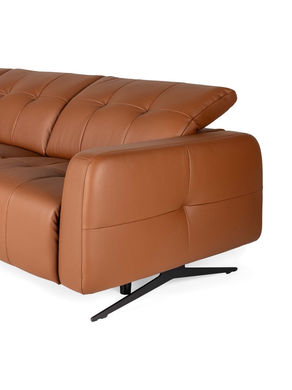 Hoeksalon OTIS - Cognac leder C-BLF-OT-HKS1
