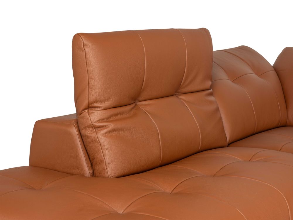 Hoeksalon OTIS - Cognac leder C-BLF-OT-HKS1
