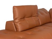 Hoeksalon OTIS - Cognac leder C-BLF-OT-HKS1