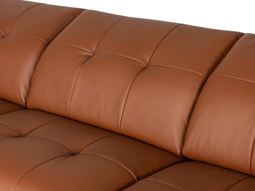 Hoeksalon OTIS - Cognac leder C-BLF-OT-HKS1