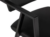 Stoel BORMIO - Zwart PFT-273-000005-C800