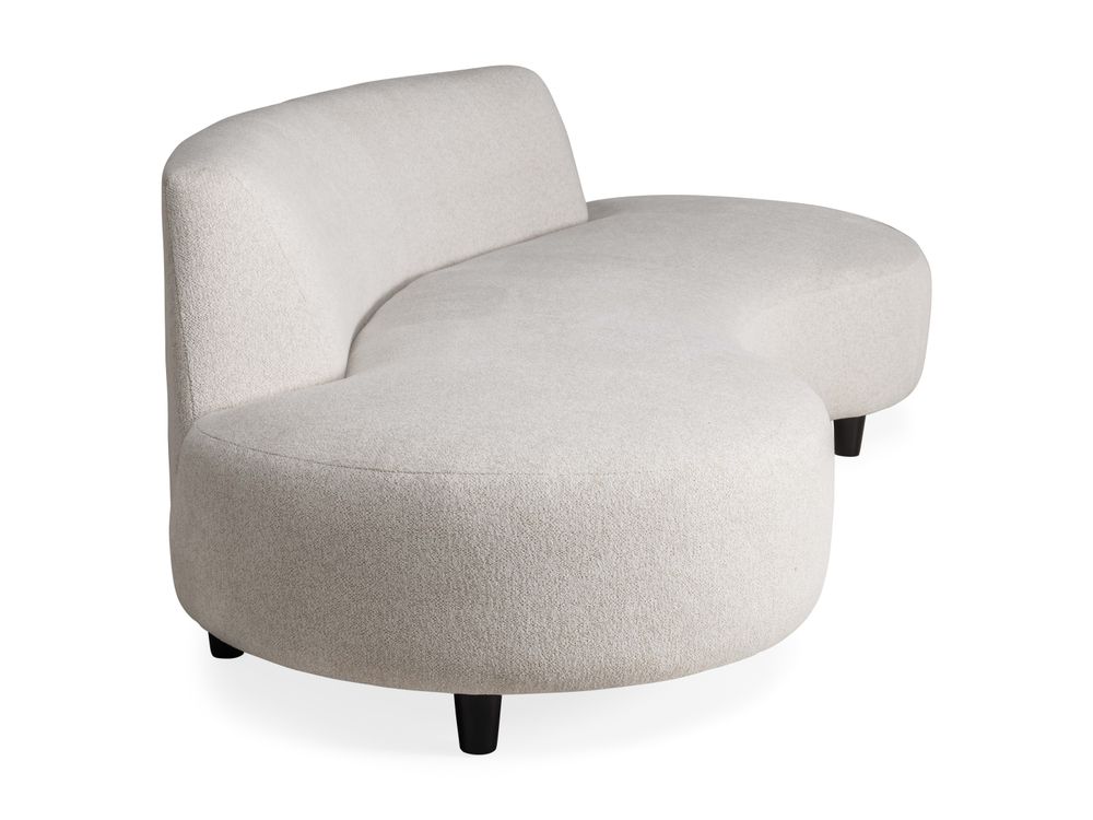 Longchair rond ROSATE - Beige ESS RS ROL-B-VB22