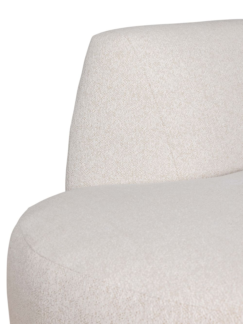 Longchair rond ROSATE - Beige ESS RS ROL-B-VB22