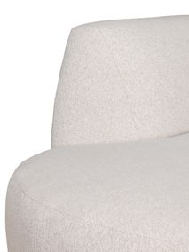 Longchair rond ROSATE - Beige ESS RS ROL-B-VB22
