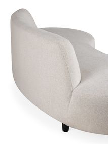 Longchair rond ROSATE - Beige ESS RS ROL-B-VB22