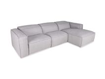 Hoeksalon LEWIS - Lichtgrijs C-KUK-718J-HKS1