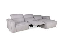 Hoeksalon LEWIS - Lichtgrijs C-KUK-718J-HKS1