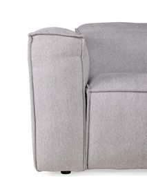 Hoeksalon LEWIS - Lichtgrijs C-KUK-718J-HKS1