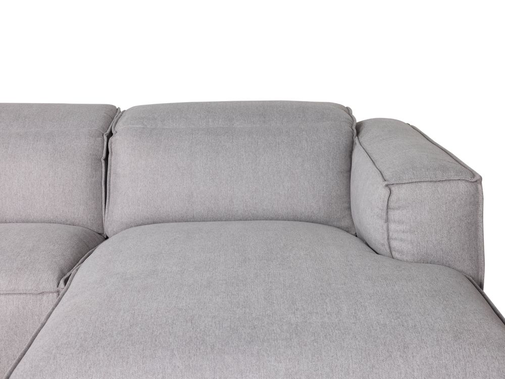 Hoeksalon LEWIS - Lichtgrijs C-KUK-718J-HKS1