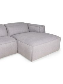 Hoeksalon LEWIS - Lichtgrijs C-KUK-718J-HKS1