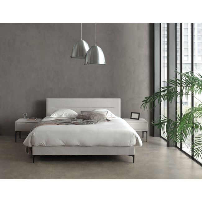Boxspring PARIS - Lichtgrijs