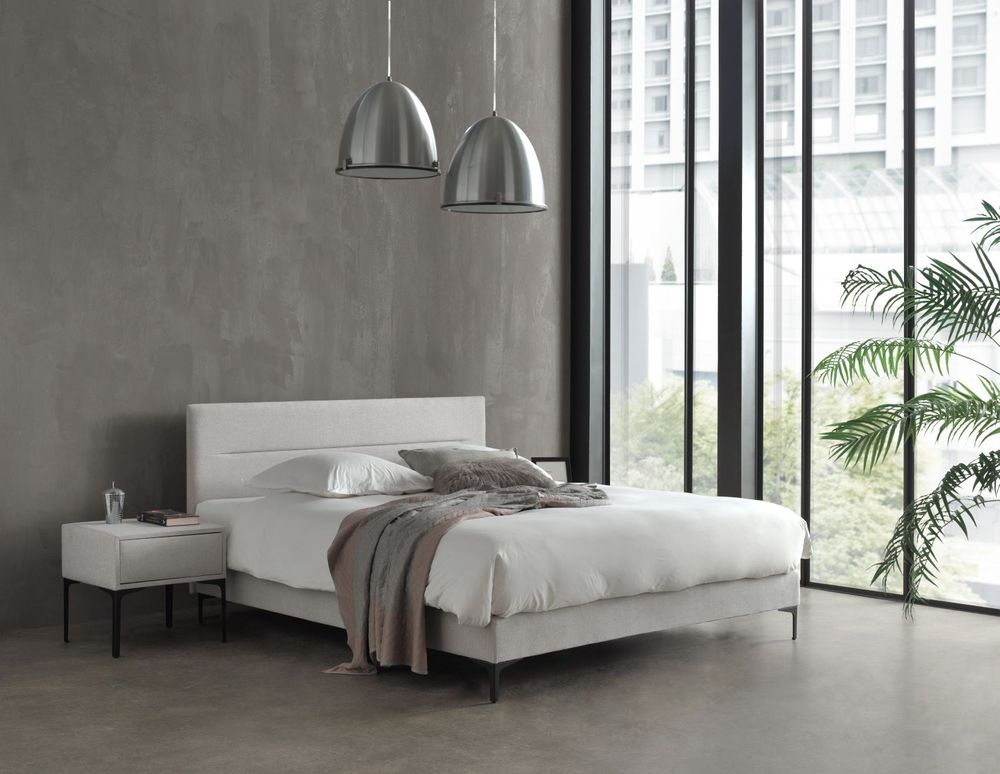 Boxspring PARIS - Lichtgrijs SFD-22-000005-C