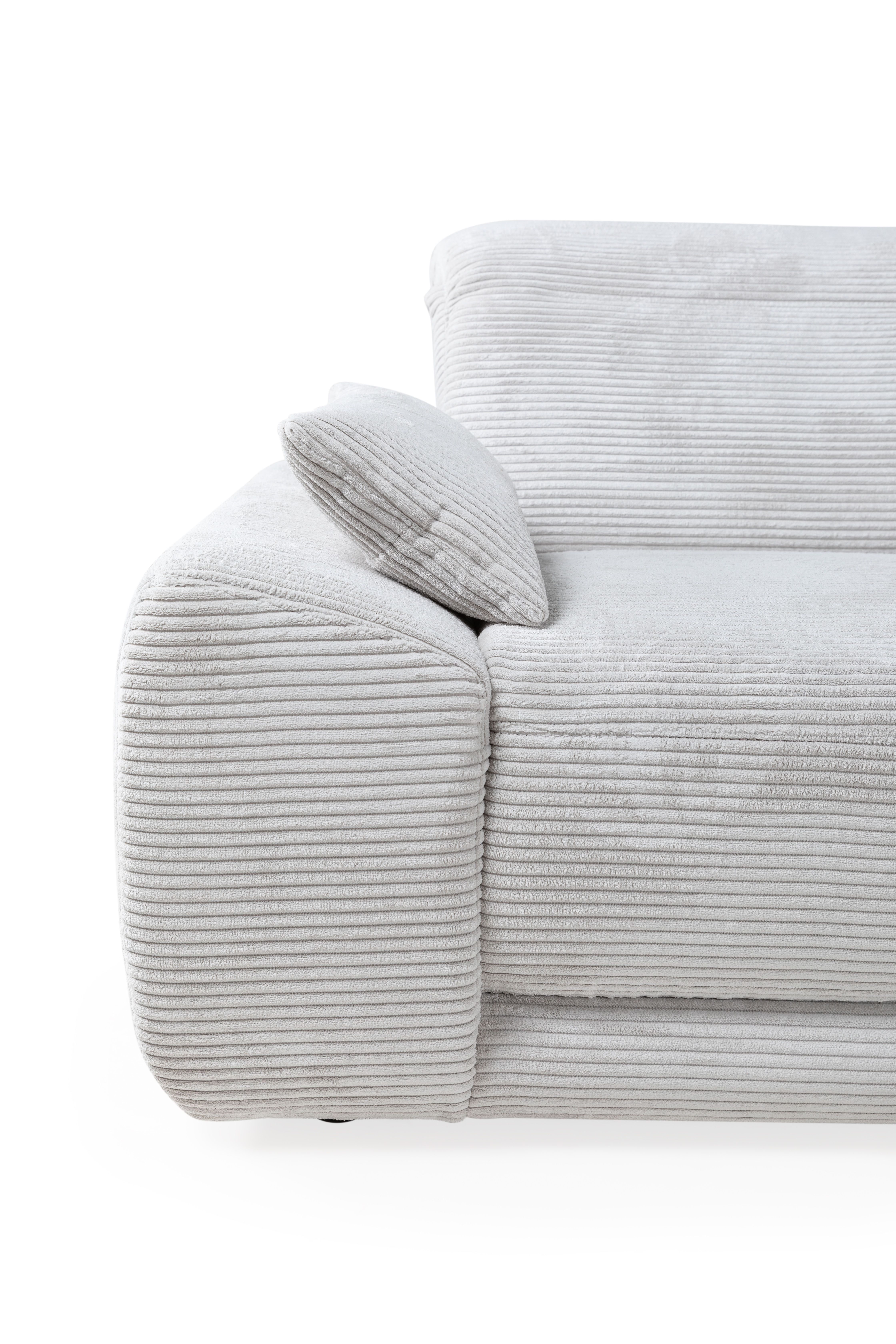 Hoeksalon 7544 - Grijs