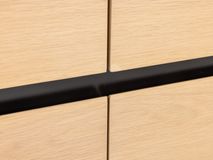 Dressoir LIMA - White Wash Oak / Zwart keramiek MED-26-000004