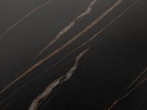 Dressoir LIMA - White Wash Oak / Zwart keramiek MED-26-000004